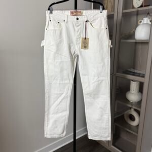Iron And Resin Jasper Vintage White Painter Pants 36 NEW Denim Carpenter